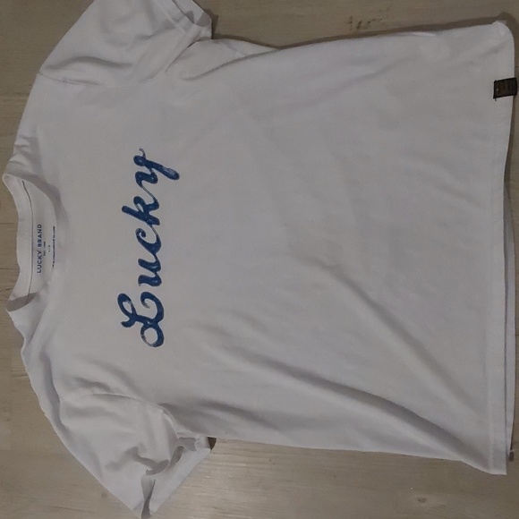 New Lucky Brand Graphic T-shirt size Large - Picture 10 of 10